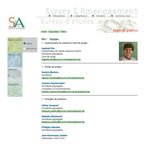 Survey & Amenagement